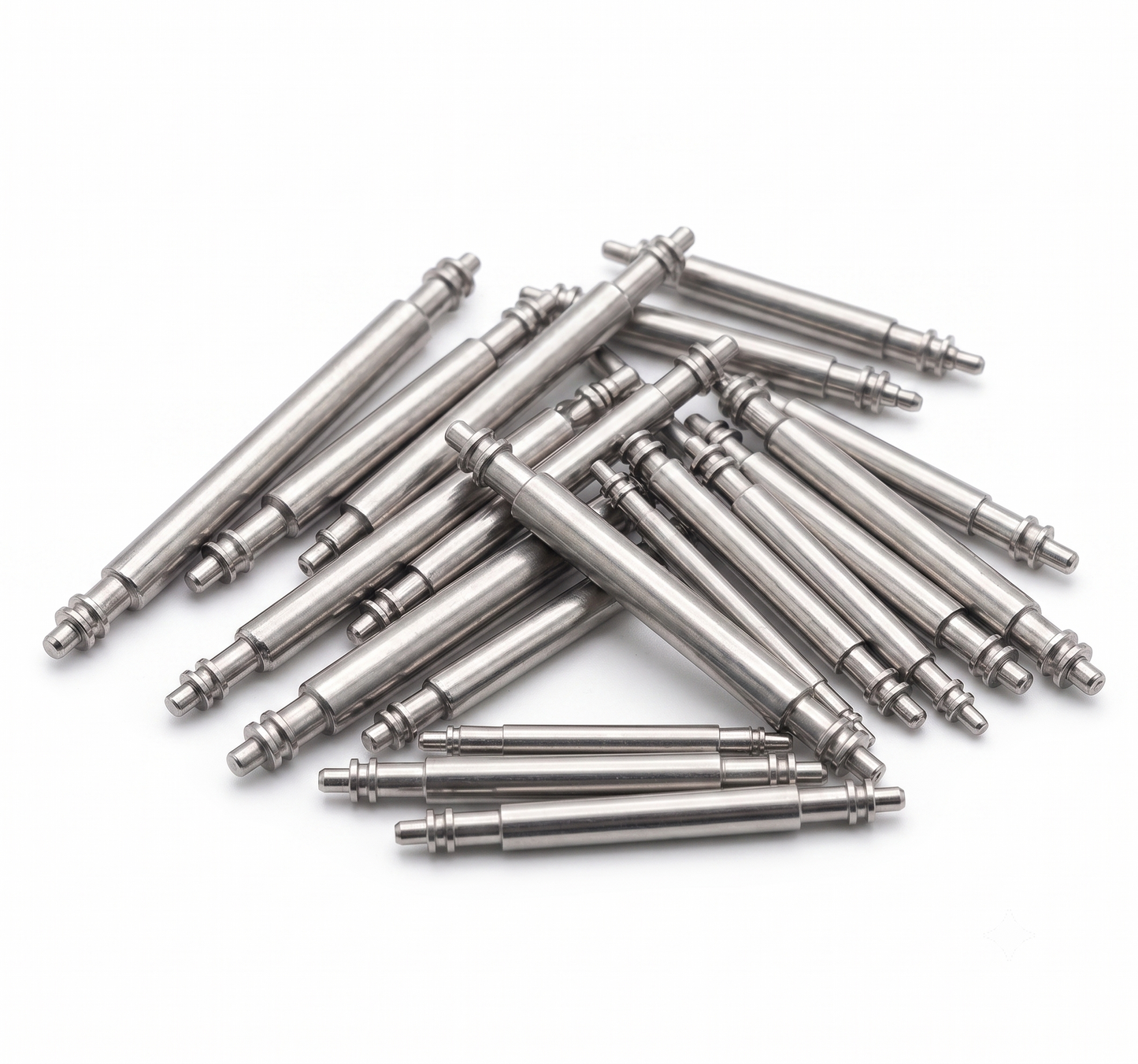 Barrettes à Ressorts (Pompes) - Acier Inoxydable