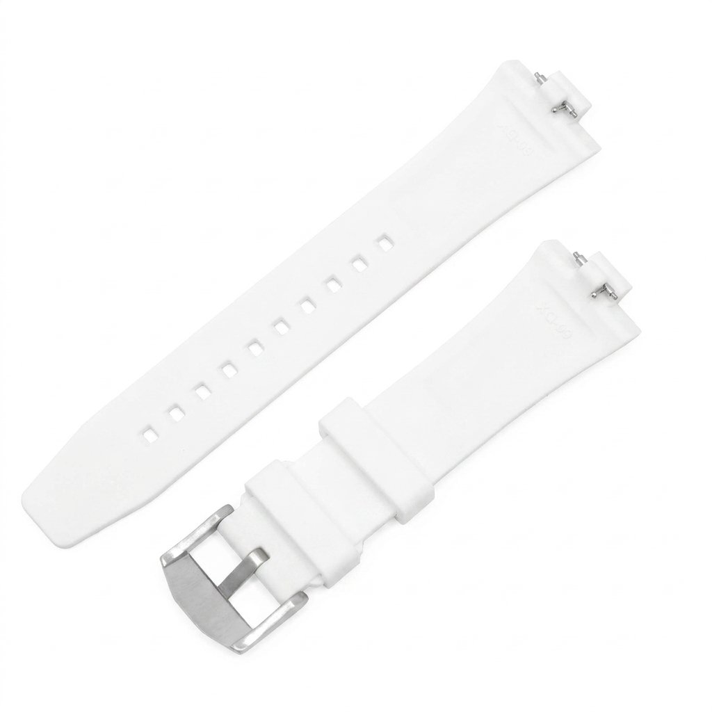 Bracelet Rubber Blanc FKM pour Citizen Tsuyosa