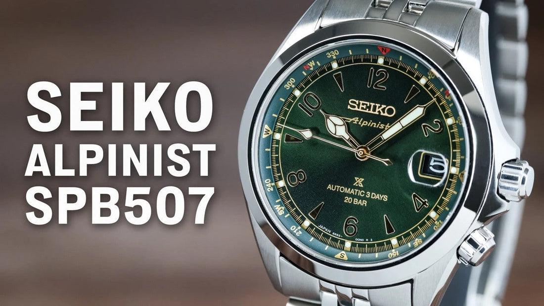 Seiko Alpinist SPB507 : review complète 2026 Braxen