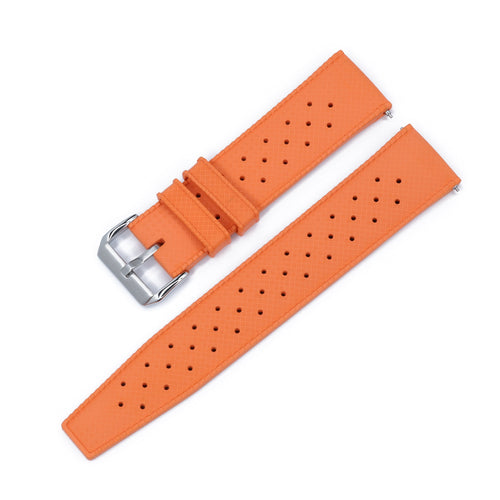 Bracelet Tropic Universel en Caoutchouc FKM Orange Braxen