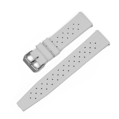 Bracelet Tropic Universel en Caoutchouc FKM Blanc Braxen