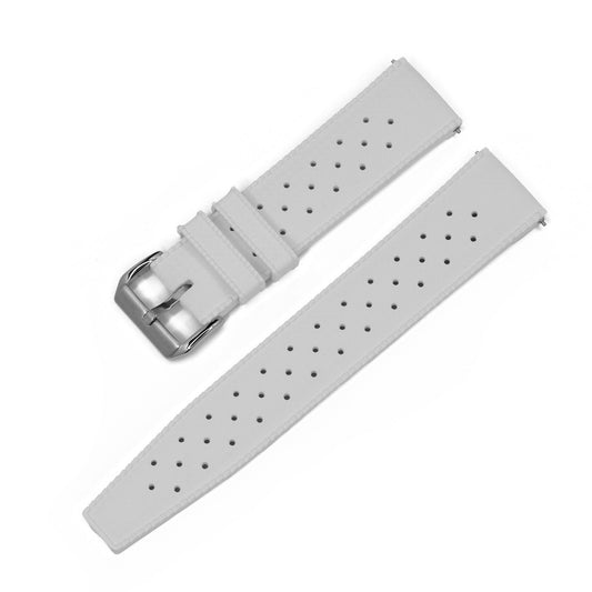 Bracelet Tropic Universel en Caoutchouc FKM Blanc Braxen