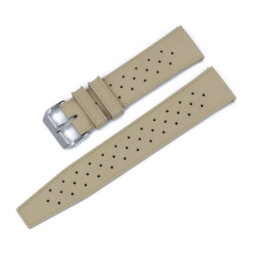 Bracelet Tropic Universel en Caoutchouc FKM Beige Braxen