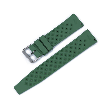 Bracelet Tropic Universel en Caoutchouc FKM Vert Braxen