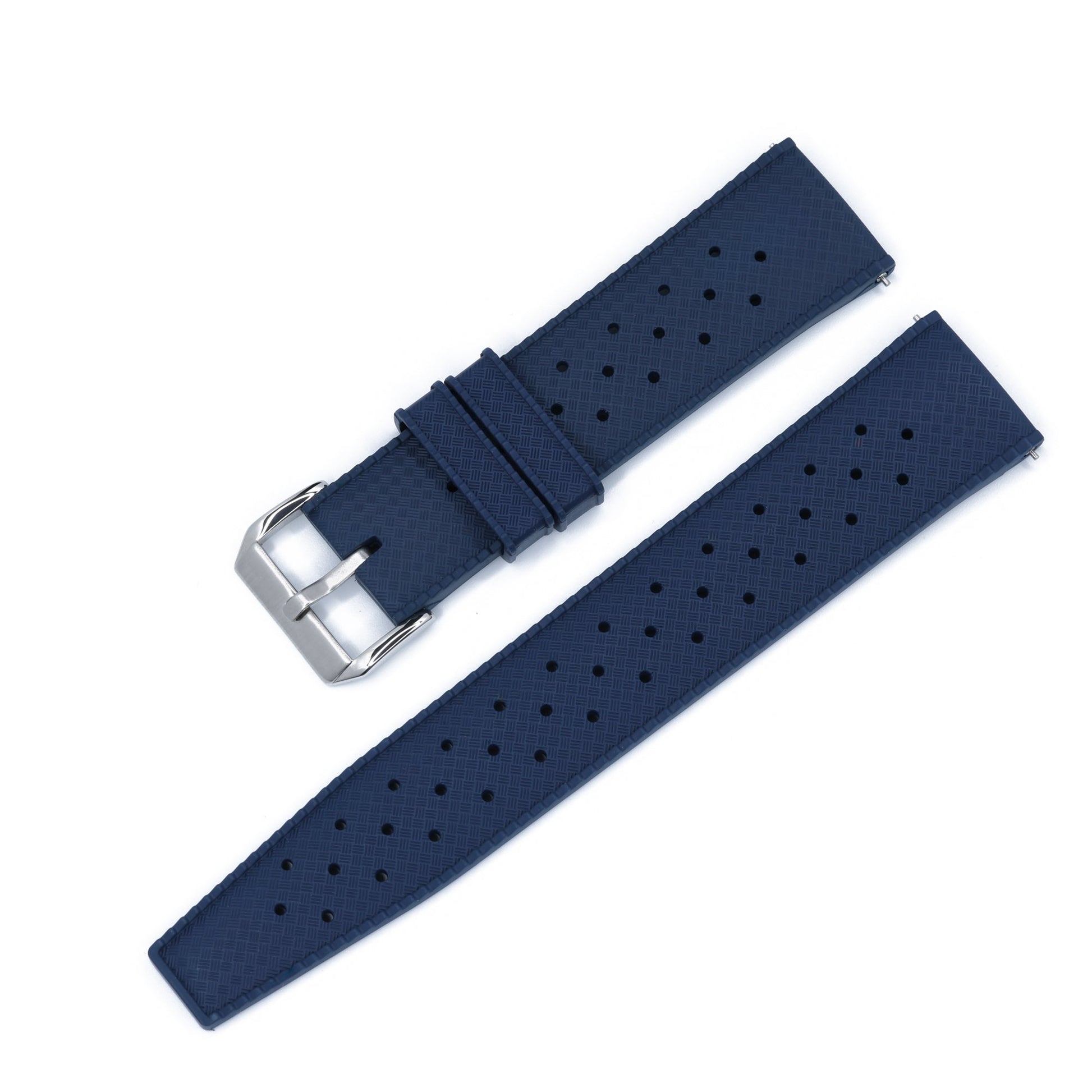 Bracelet Tropic Universel en Caoutchouc FKM Bleu Marine Braxen