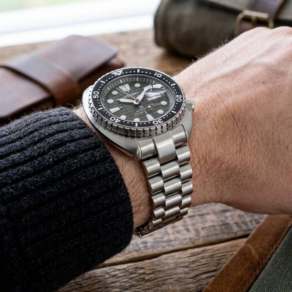 Bracelet President pour Seiko Turtle