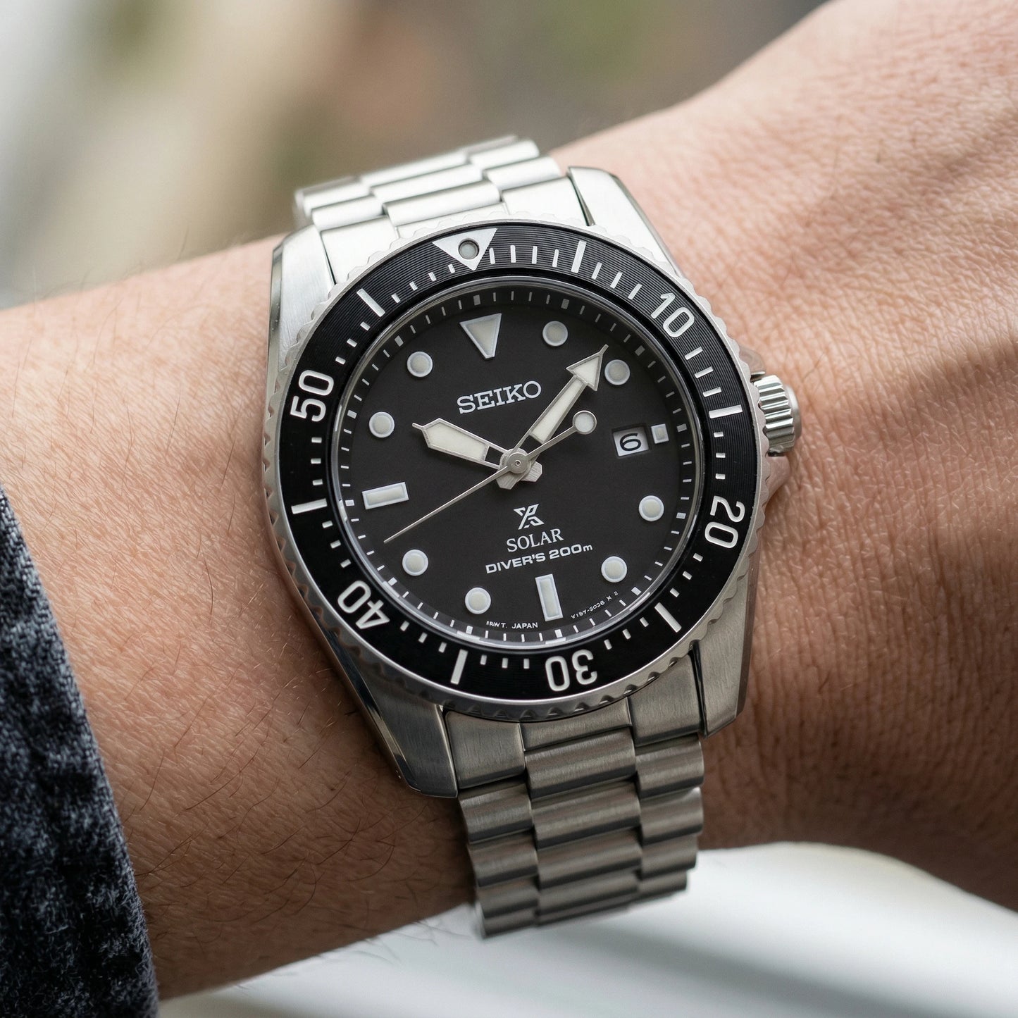 Bracelet President pour Seiko SNE Solar 38,5mm Braxen