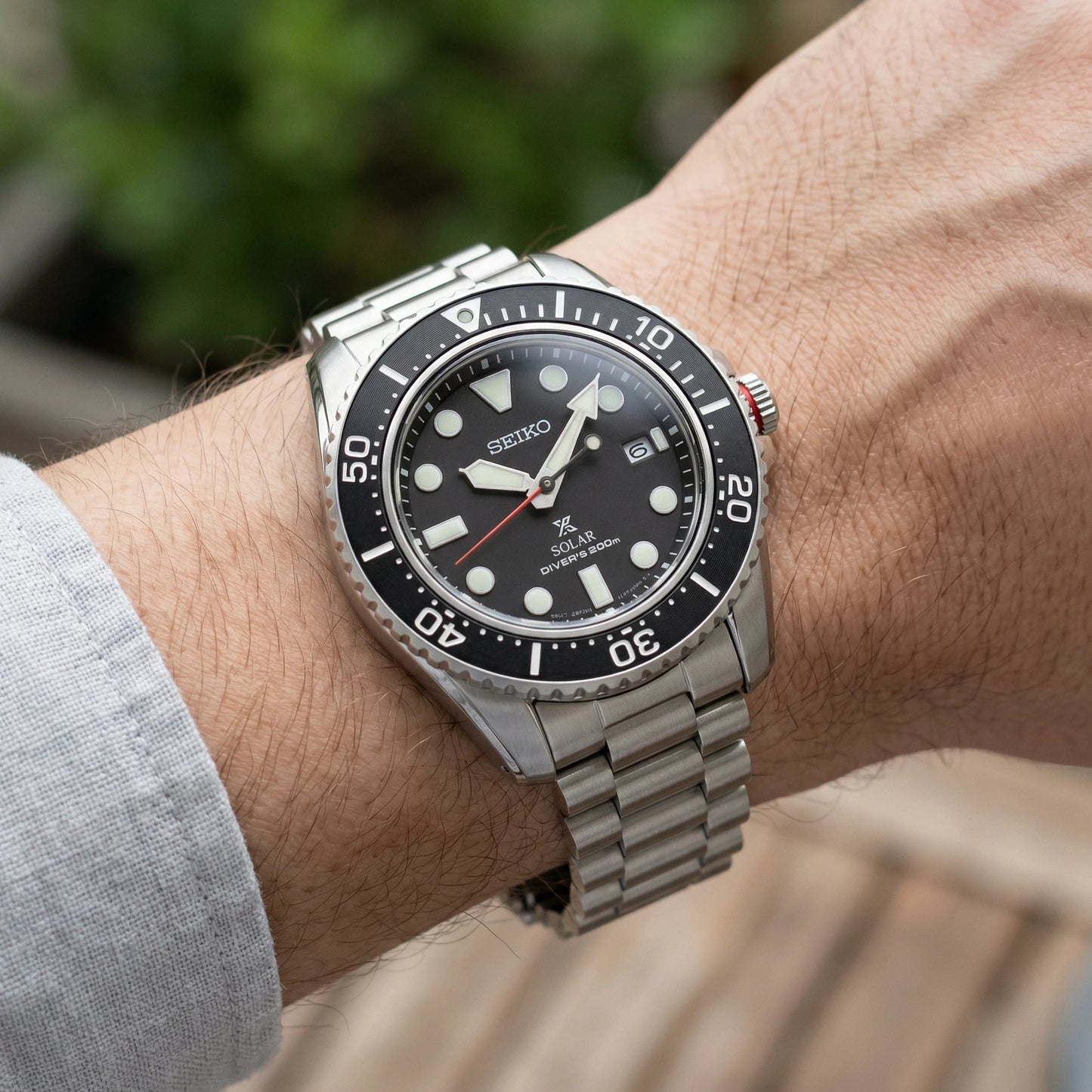 Bracelet President pour Seiko SNE Solar 42,8mm Braxen