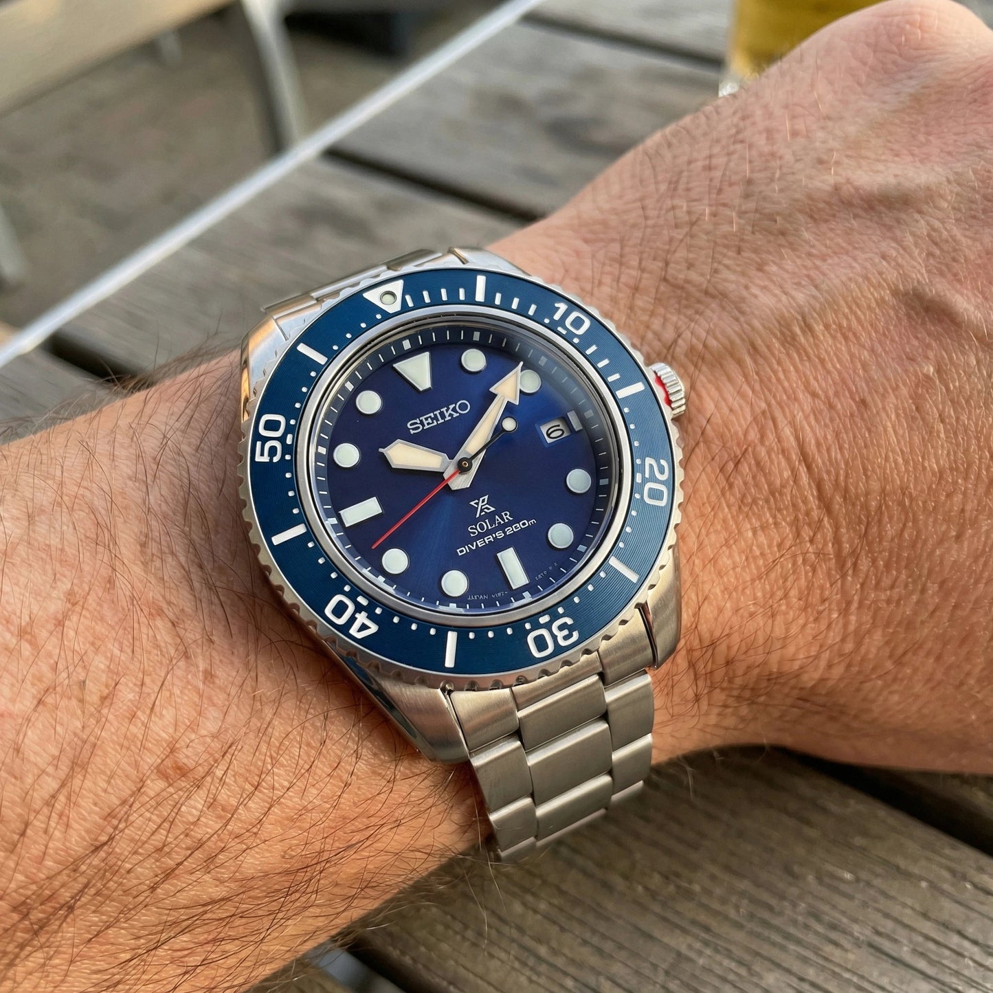 Bracelet Oyster pour Seiko SNE Solar 42,8mm Braxen
