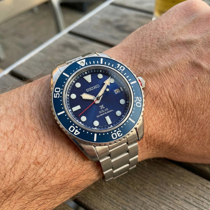 Bracelet Oyster pour Seiko SNE Solar 42,8mm Braxen