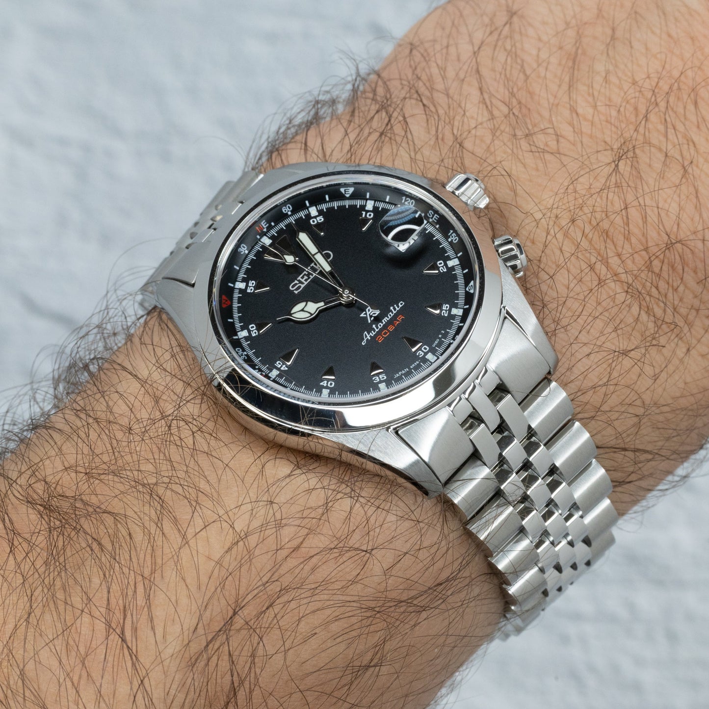 Bracelet Jubilee pour Seiko Alpinist Braxen
