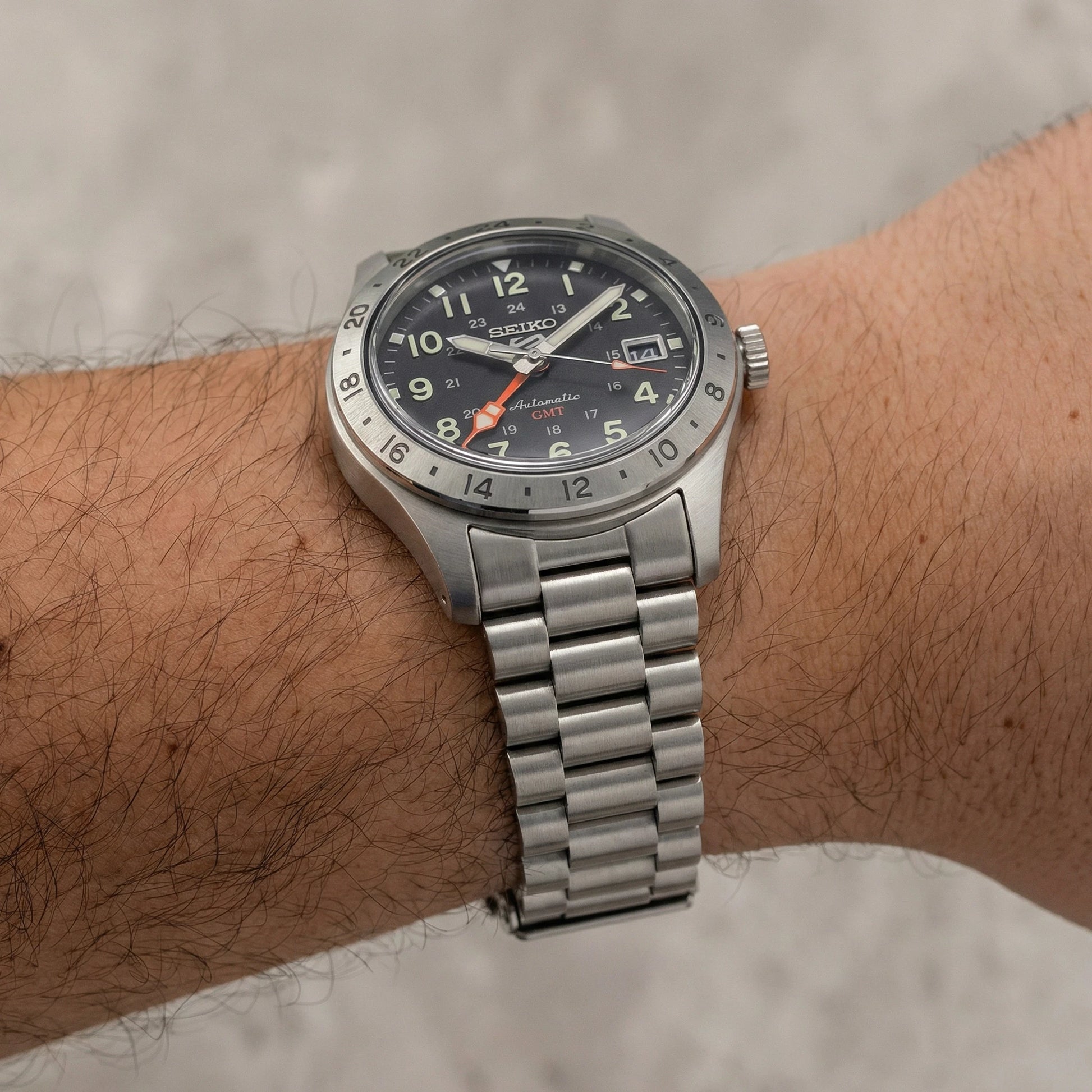 Bracelet President pour Seiko 5 Field GMT Braxen