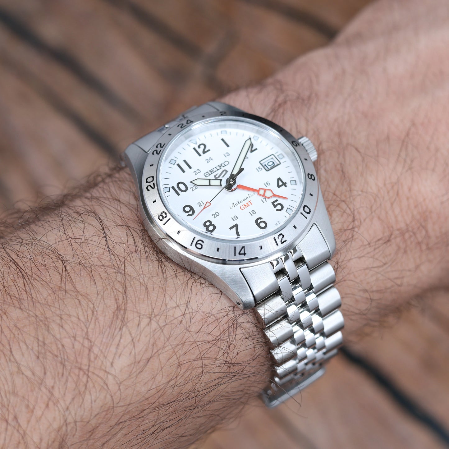 Bracelet Jubilee pour Seiko 5 Field GMT Braxen