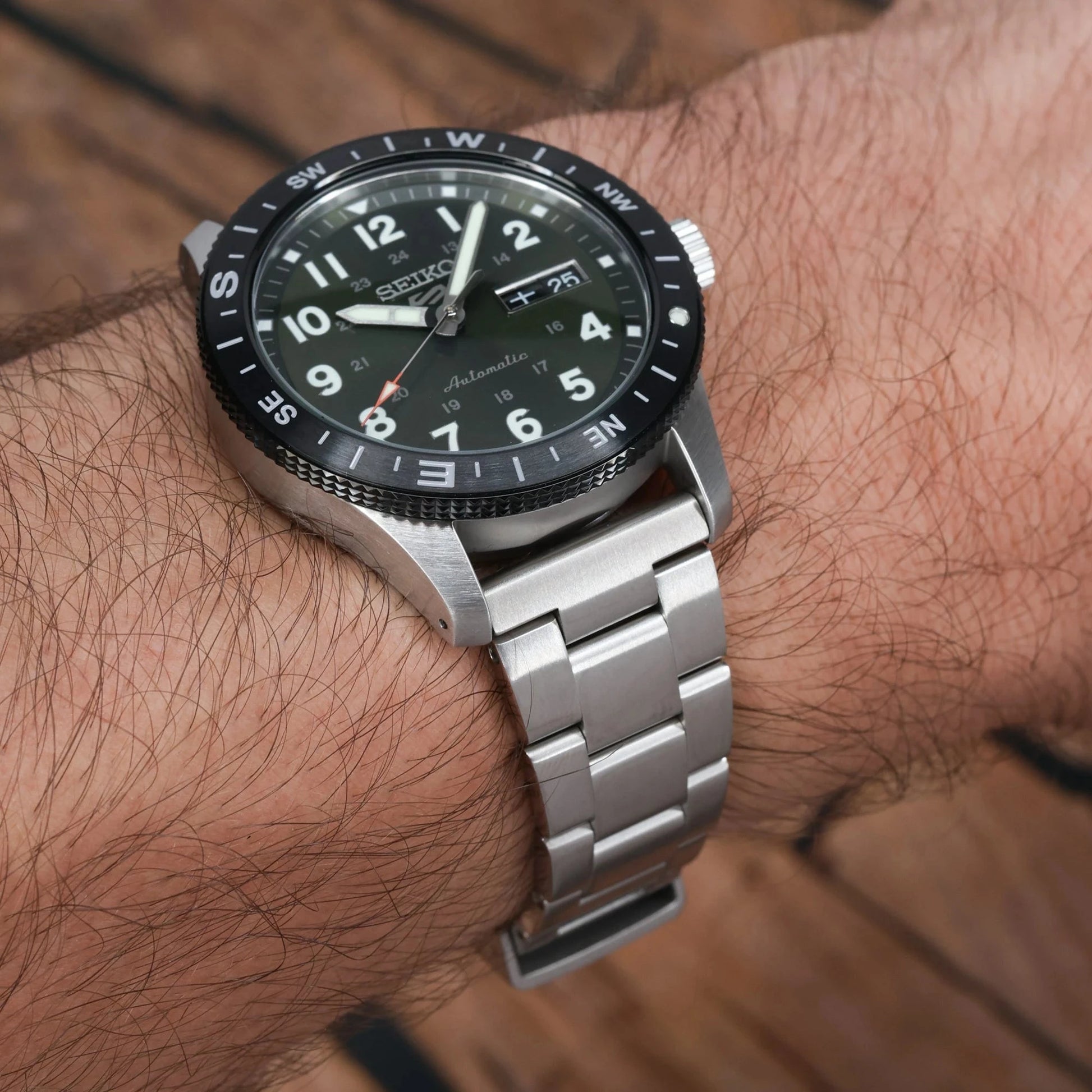 Bracelet Montre Oyster Universel - 20mm (Extrémités droites) Braxen