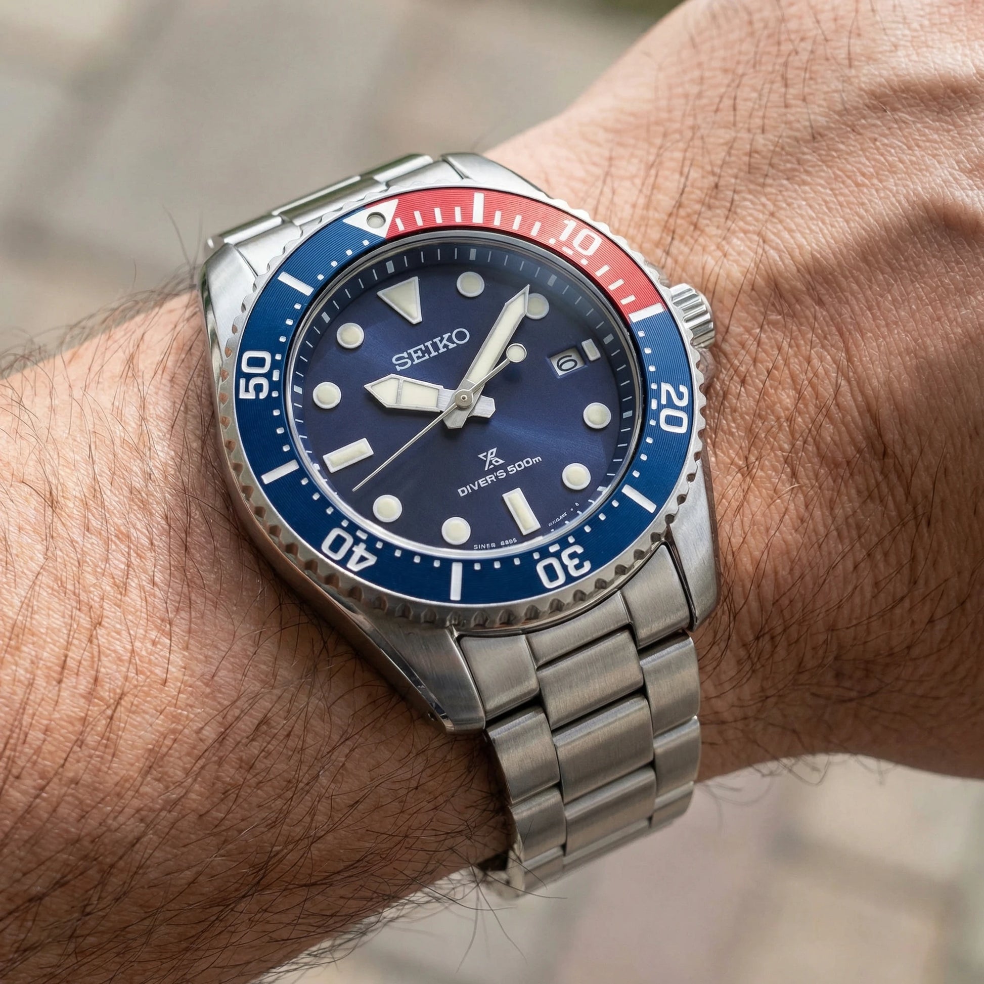 Bracelet Oyster pour Seiko SNE Solar 41mm Braxen