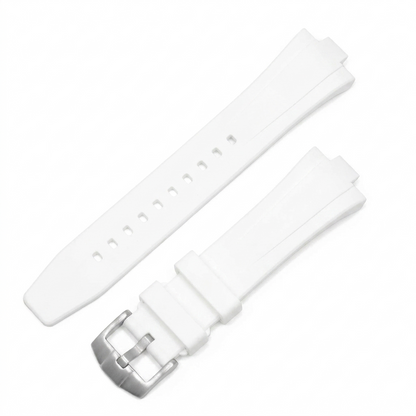 Bracelet Rubber Blanc FKM pour Citizen Tsuyosa