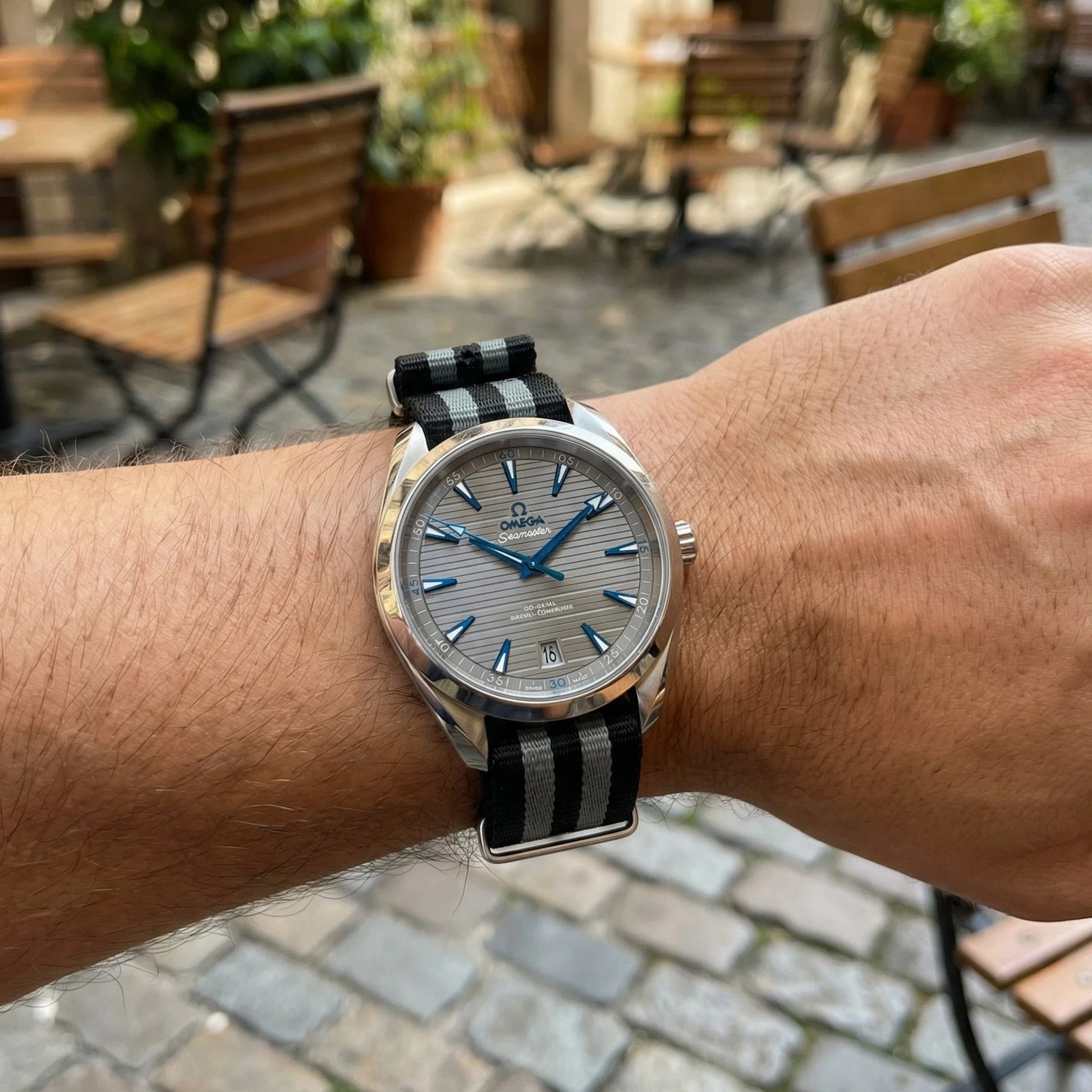Bracelet nylon NATO James Bond (Boucle Acier) Braxen