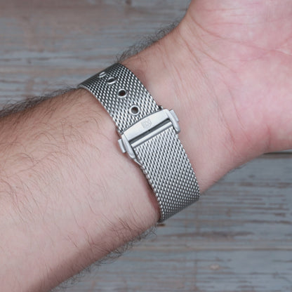 Bracelet Montre Universel Maille Milanaise Ohm Style 20mm (Mesh)