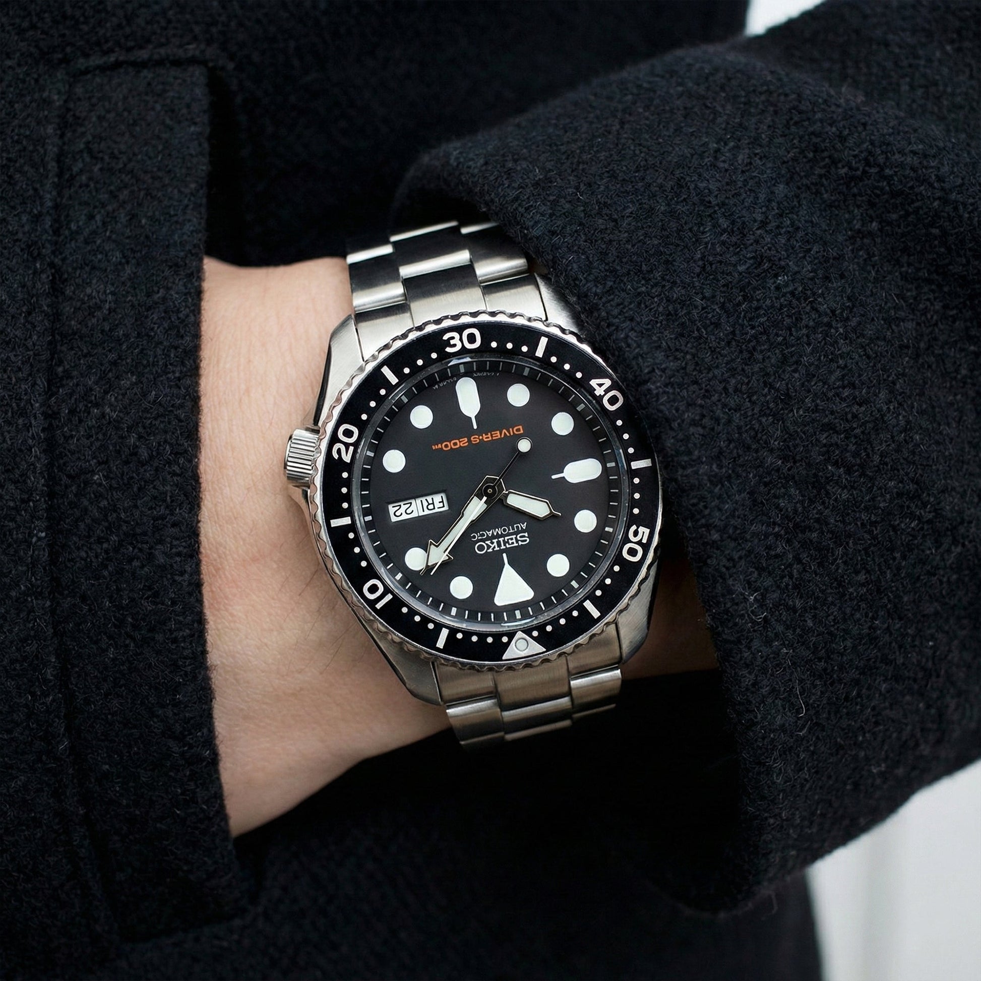 Bracelet Oyster pour Seiko SKX007 Braxen