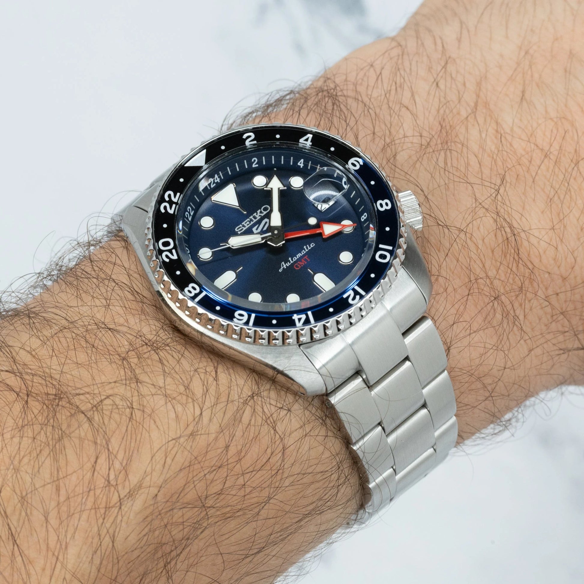 Bracelet Oyster pour Seiko 5 GMT Braxen